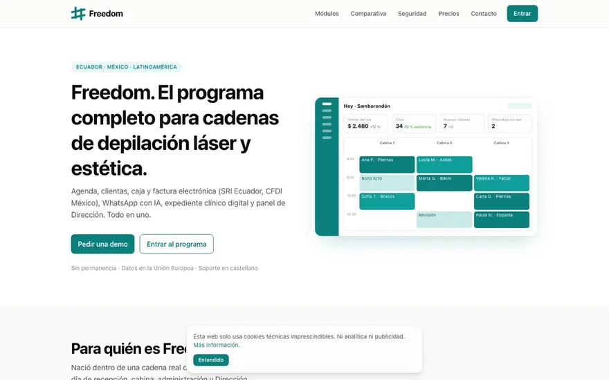 Freedom — Clínicas de estética